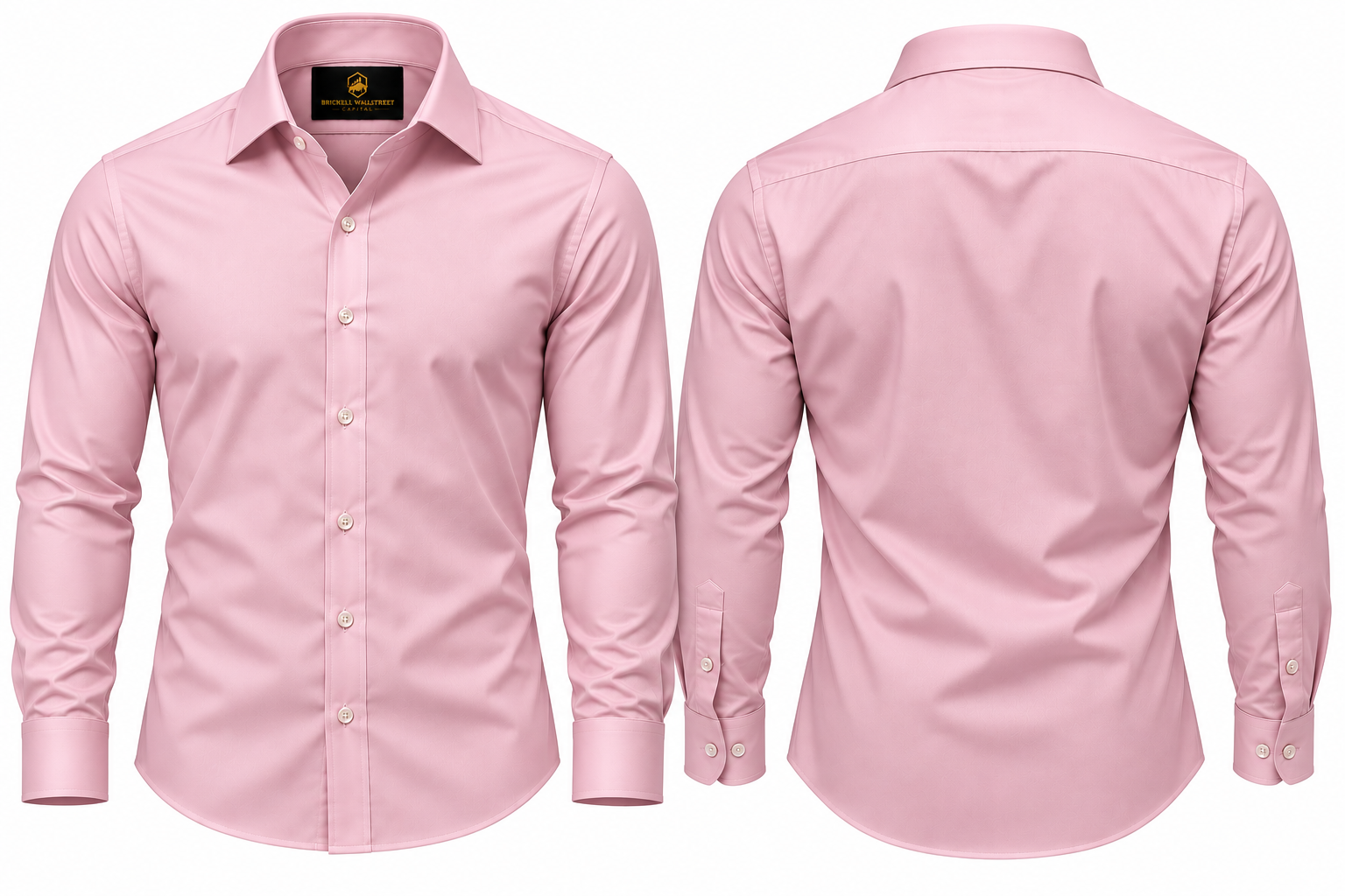 The Boardroom Dress Shirt — Blush