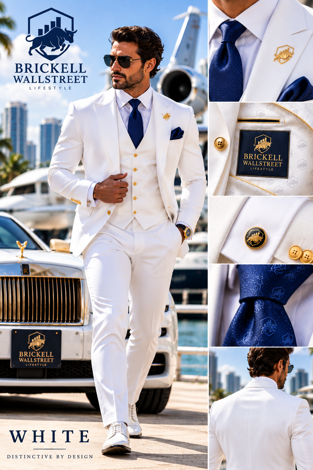 The White Custom Suit