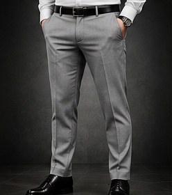 The Dress Slacks — Light Grey