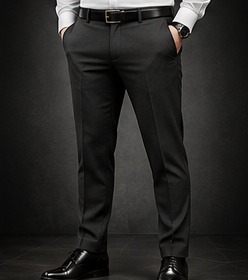 The Dress Slacks — Charcoal