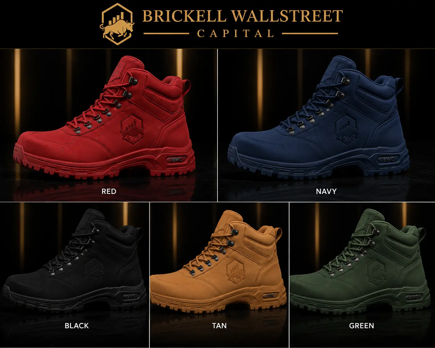 Brickell Wallstreet Boot Collection