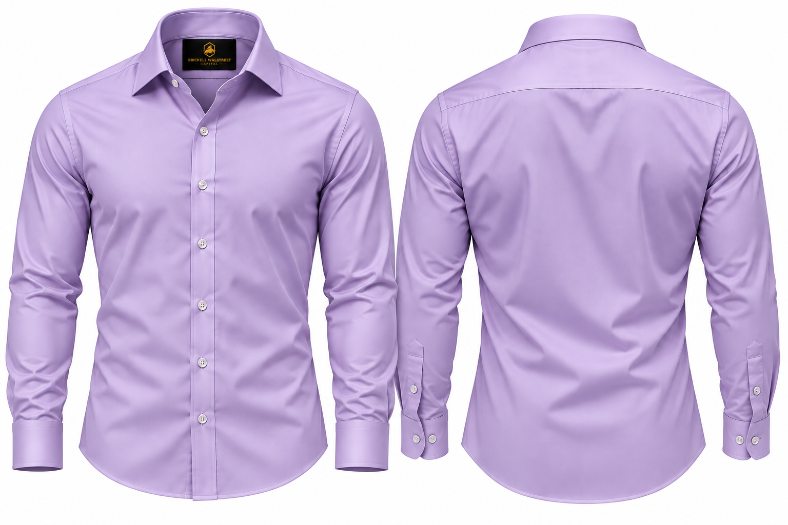 The Boardroom Dress Shirt — Lavender