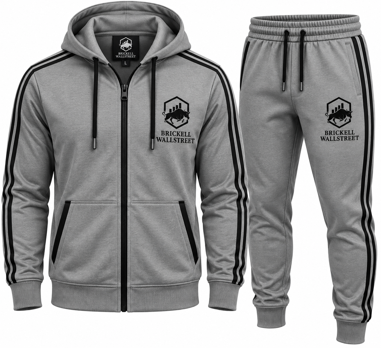 The Legacy Tracksuit — Heather Grey