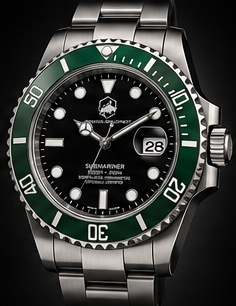 The Submariner Green Watch