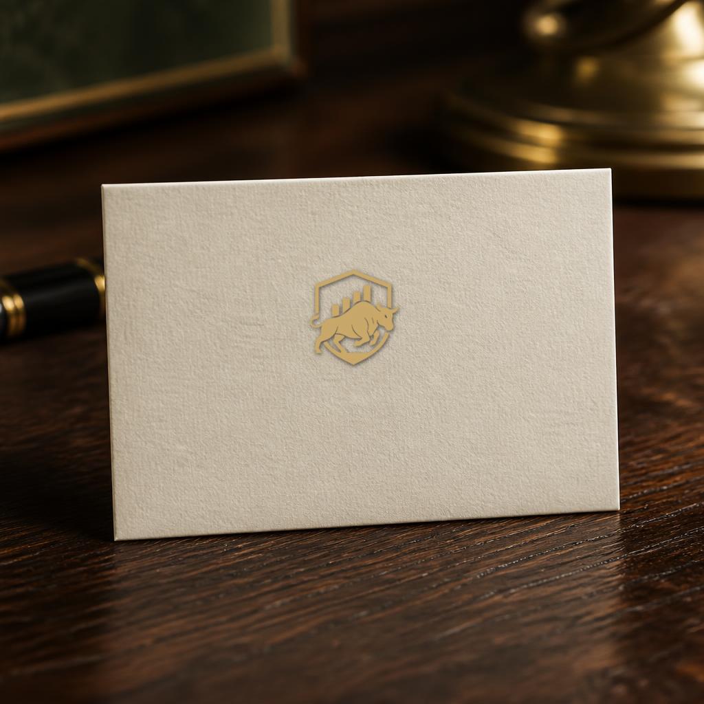 Brickell Wallstreet symbol — Pressed on Paper