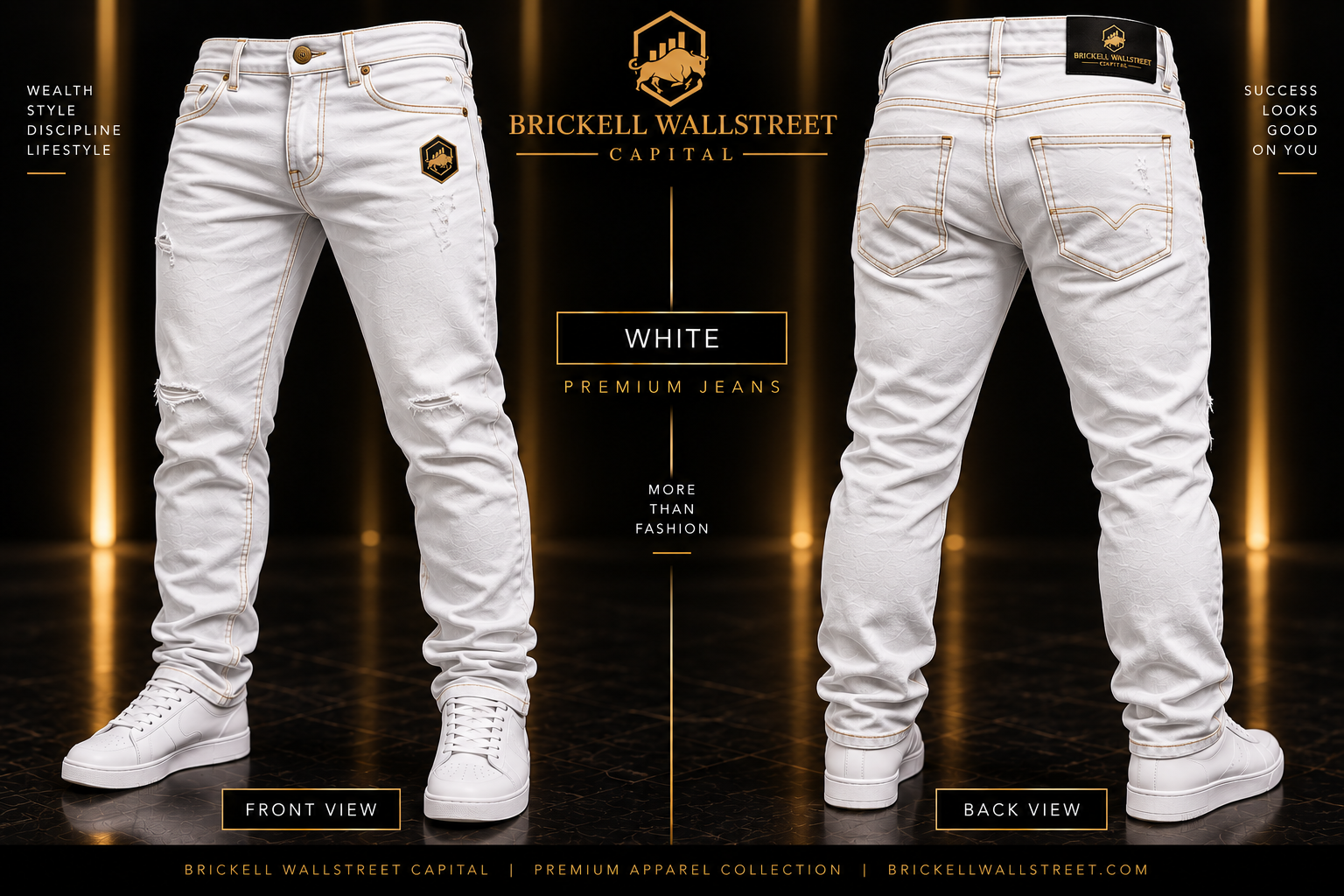 Premium Jeans — White