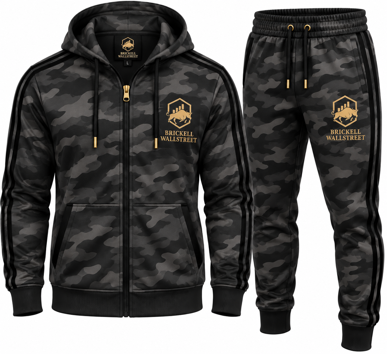 The Legacy Tracksuit — Midnight Camo