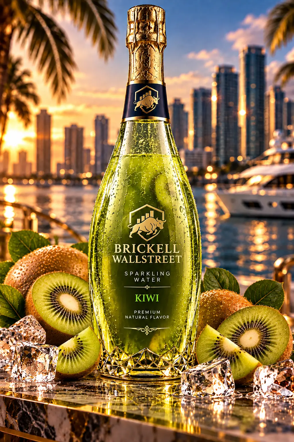 Brickell Wallstreet Kiwi Sparkling Water sparkling water