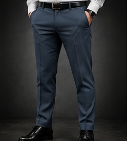 The Dress Slacks — Slate Blue