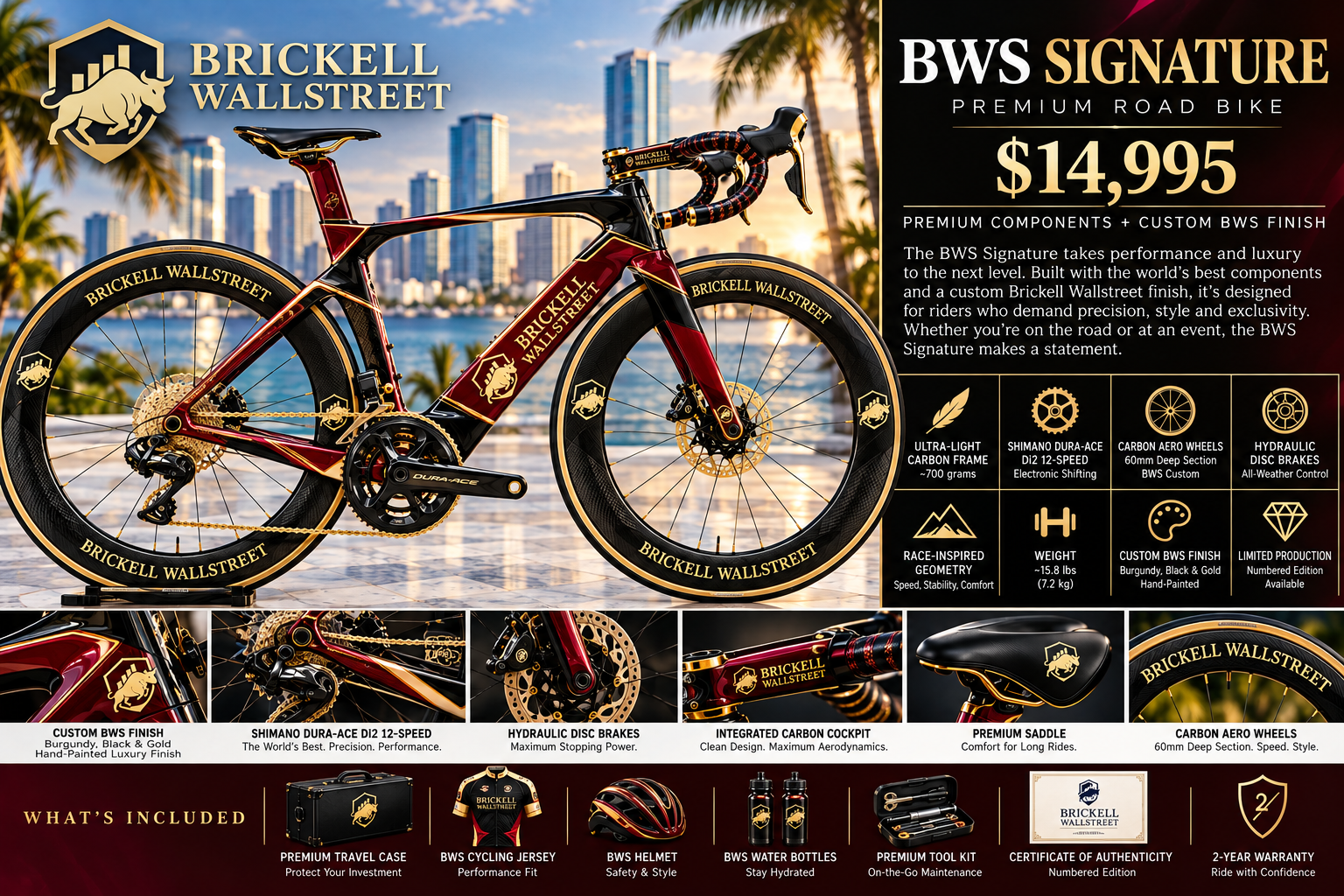 BWS Signature — Premium Road Bike