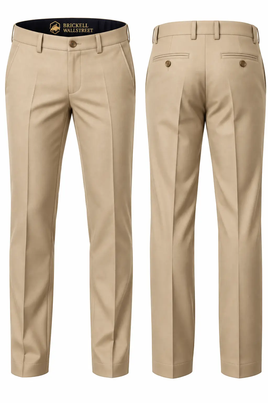 The Boardroom Trouser — Khaki