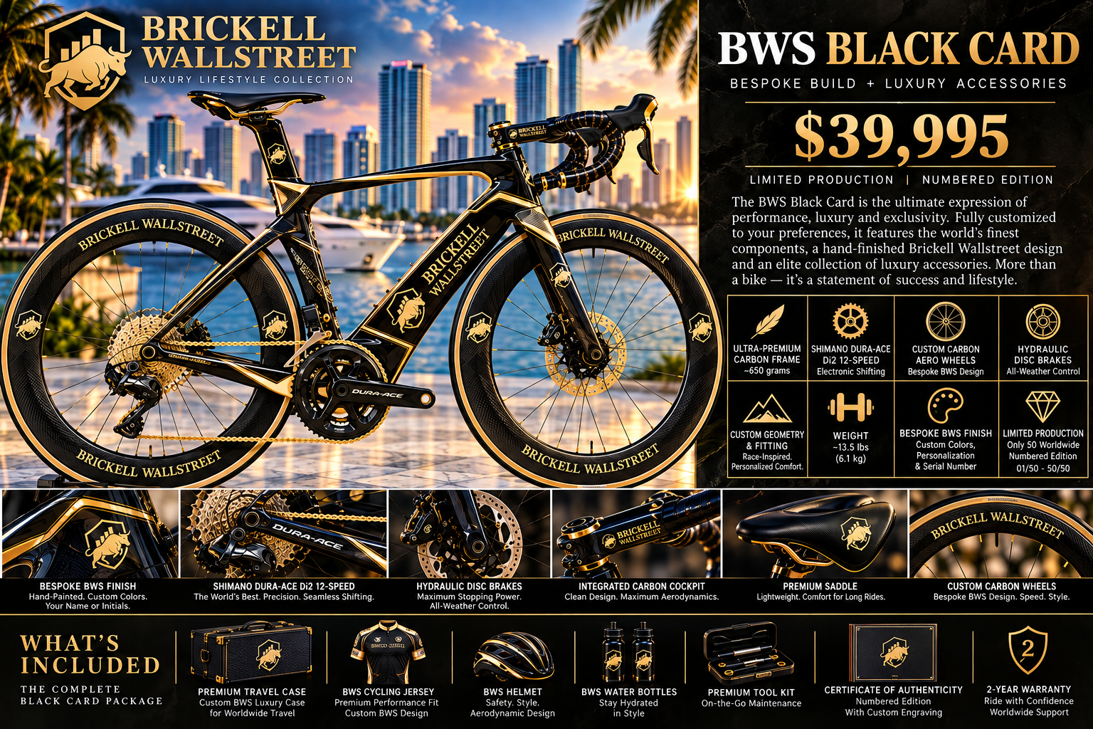BWS Black Card — Bespoke Build + Luxury Accessories