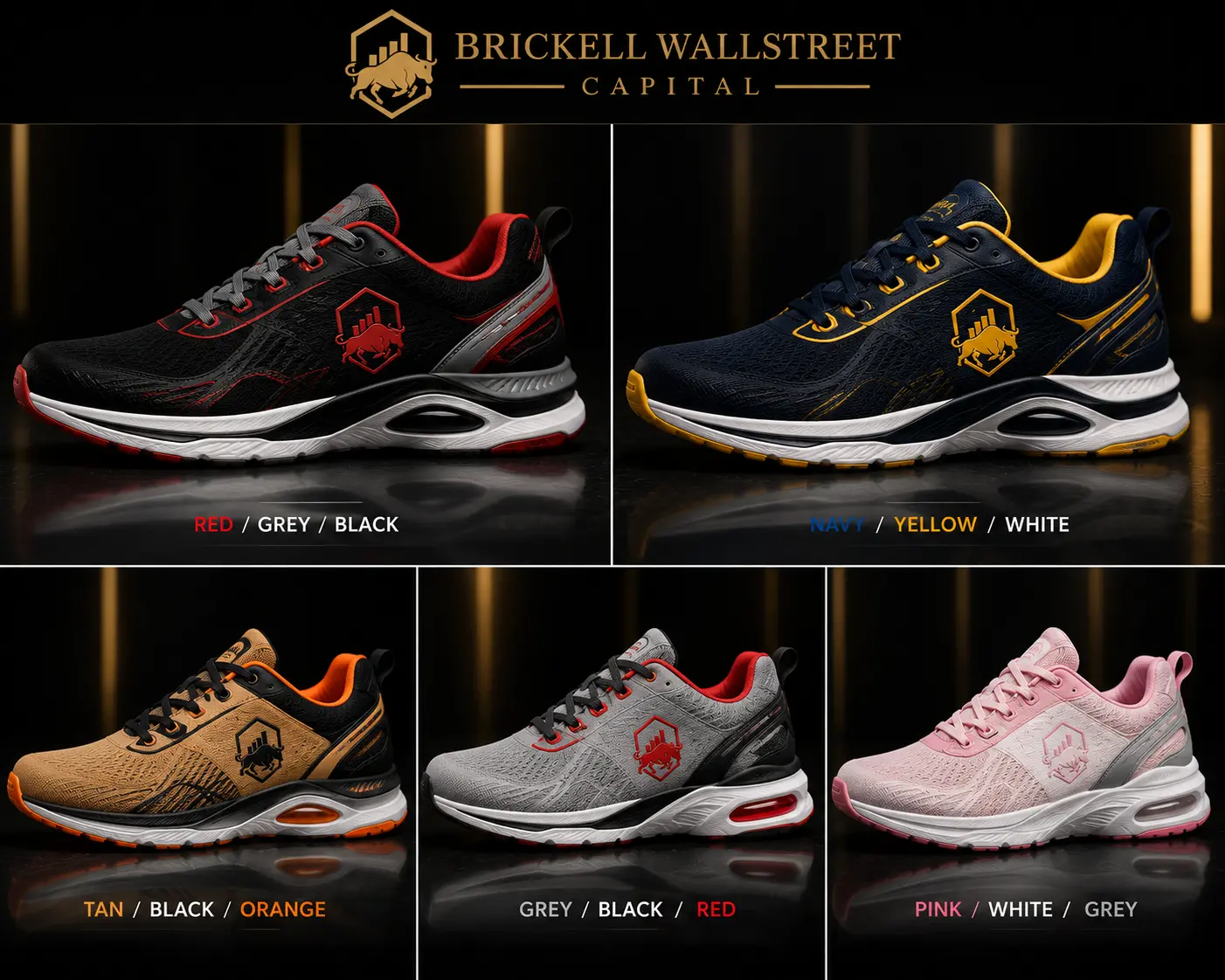 Brickell Wallstreet Sport Sneaker Collection