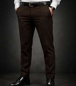 The Dress Slacks — Dark Brown