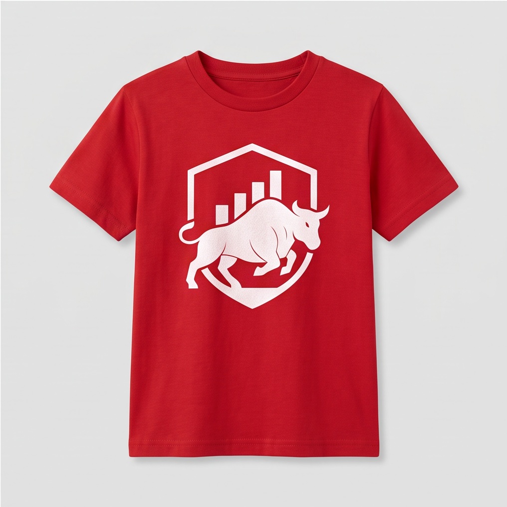 The Bull Graphic Tee — Kids